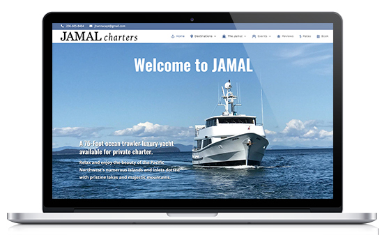 Yacht Charter website